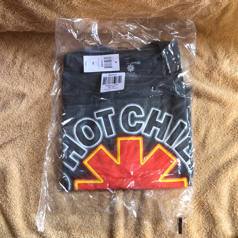 Medium grey Red Hot Chili Peppers t-shirt